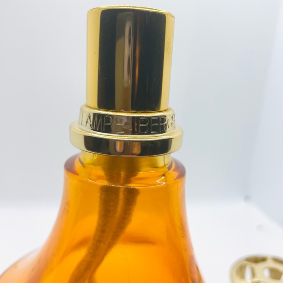 LAMPE BERGER PARIS Lacrima Amber Glass Oil Lamp, Fragrance Diffuser #3881 - Picture 5 of 6